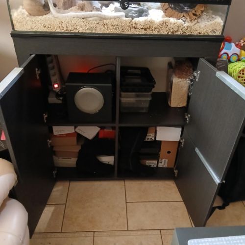 Terrarium exoterra + meuble & accessoires + 2 serp #3