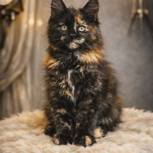 Magnifique chaton femelle maine coon #0