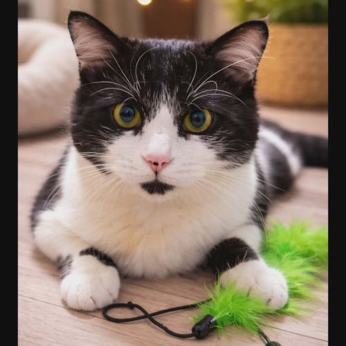 Zorro, adorable chat à l'adoption