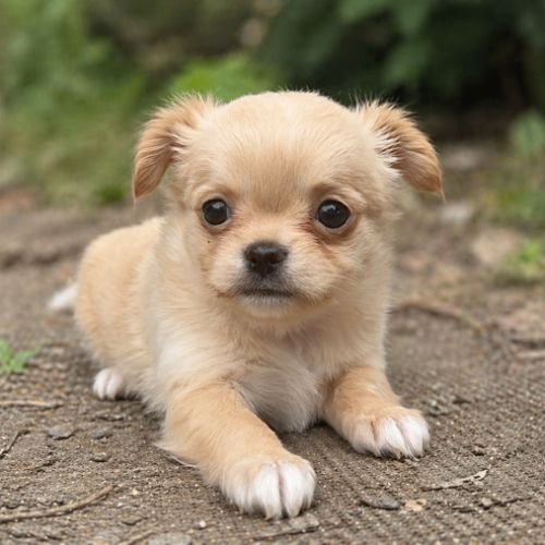 Chihuahua femelle poils long