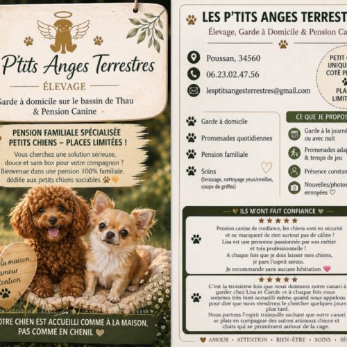 Pension canine garde à domicile chien