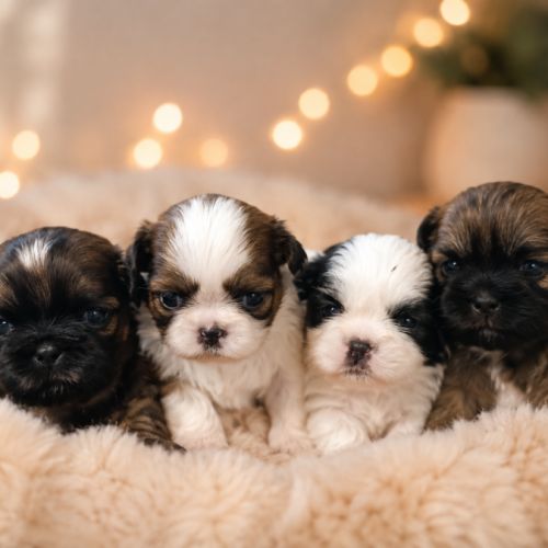 4 magnifiques shih tzu lof à réserver #0