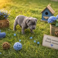 Magnifique chiot staffie bleu #4