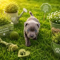 Magnifique chiot staffie bleu #5