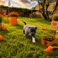 Magnifique chiot staffie bleu #7