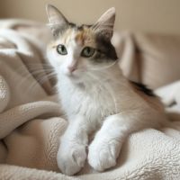 Donne adorable femelle calico #2
