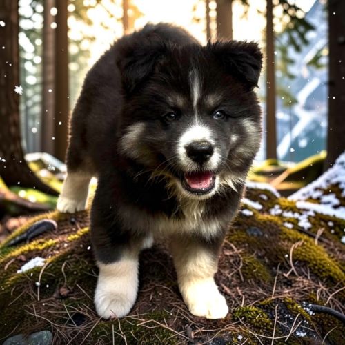 Togo pomsky f4, mâle miniature #1
