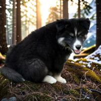 Togo pomsky f4, mâle miniature #4