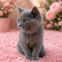 Chaton british sh non-loof (3-4*cb) #0
