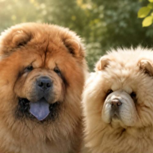 3 filles superbes chow chow