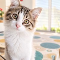 Plume - douce chatonne #1