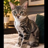 Délio, adorable chaton à l'adoption