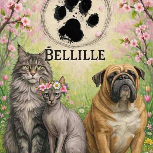 Bellille : maine coons loof & bulldogs anglais lof