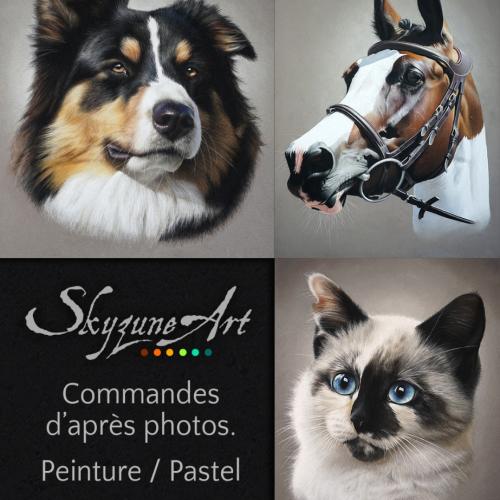 Artiste animalier photoréaliste - Peinture/Pastel
