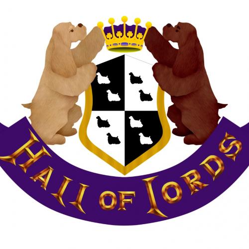 Hall of lords  cocker spaniel americain