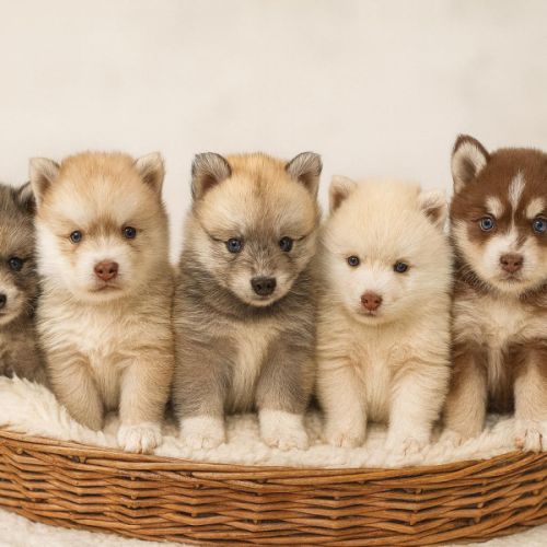 Elevage familial de pomsky