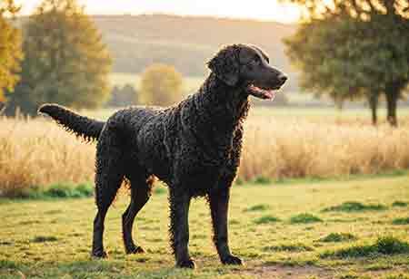 Retriever A Poil Boucle