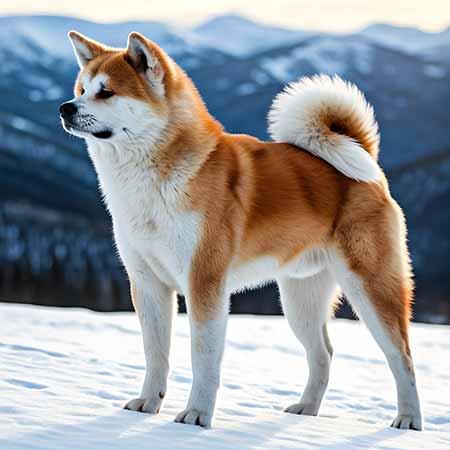 Akita Inu, chien japonais fidèle